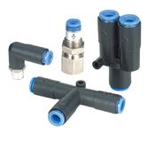 ข้อต่อลม ฟิตติ้งลม Self-seal Fittings KC SMC
